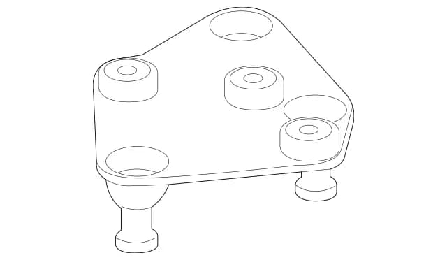 ABS Control Unit Bracket
